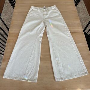 Afends Gigi White Jeans